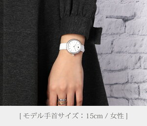 スワロフスキー腕時計Swarovski時計デイタイムDAYTIMEレディース女性向け彼女妻嫁母親母義母白ホワイトシルバー人気かわいいおしゃれお洒落流行高級ラグジュアリーブランドクリスタルスワロスイスシンプルラウンドギフトプレゼント送料無料