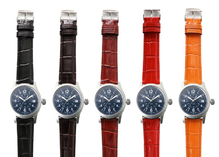 楽天市場】＼HAMILTON KHAKI 対応替えベルト／ HAMILTON 時計ベルト 
