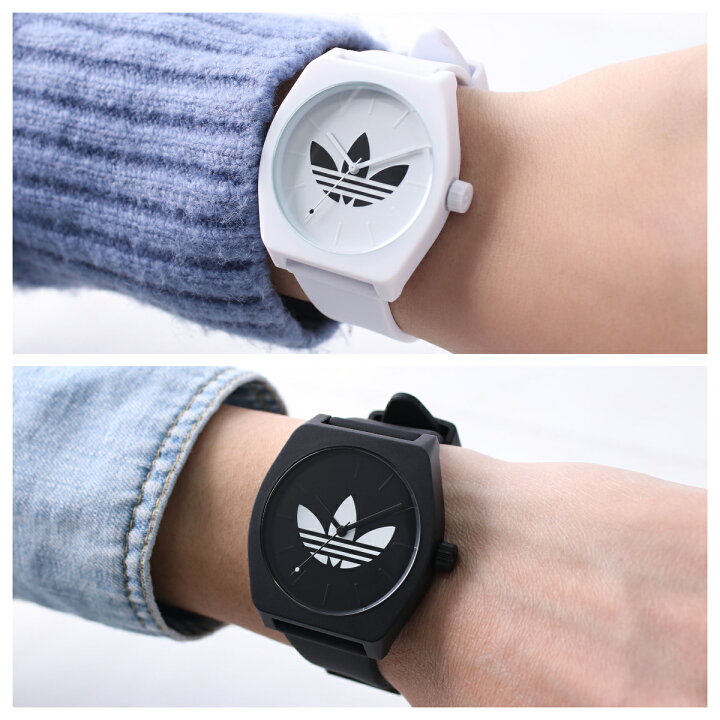 楽天市場 アディダス 時計 Adidas 腕時計 Adidas Originals アディダス オリジナルス プロセス Sp1 トレフォイル アディダス時計 レディース 女性 白 黒 赤 青 ビッグ ロゴ 人気 ペア おすすめ プレゼント ブランド シンプル アディダスオリジナル シリコン ラバー