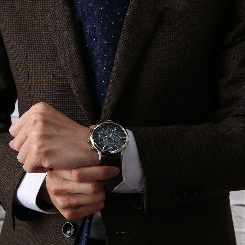 楽天市場】【19,250円割引】エンポリオアルマーニ 腕時計 ブルー 