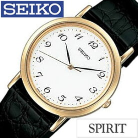 セイコー腕時計 SEIKO時計 SEIKO 腕時計 セイコー 時計 スピリット SPIRIT メンズ時計 SCDP030 アラビア数字 革ベルト 文字盤 見やすい 送料無料