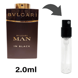 ブルガリ BVLGARI マン イン ブラック オード パルファム 2ml アトマイザー お試し 香水 メンズ 人気 ミニ