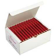 アストラム（ぺんてる）　ぺんてるサインペン　赤　S520B100　1箱（100本） 【送料無料】
