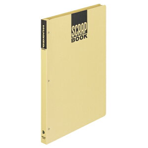 コクヨ スクラップブックD(とじこみ式) B4 中紙28枚 背幅25mm クラフト ラ−44N 1冊