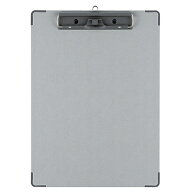 コクヨ　用箋挟B（クロス貼り）　A4タテ　グレー　ヨハ−28　1枚