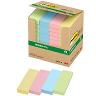 3M　ポスト・イット　パワーパック　ふせん　再生紙　75×25mm　4色　5002－K　1パック（40冊） 【送料無…