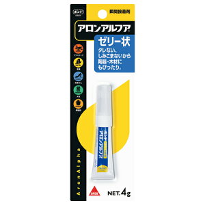【お取寄せ品】 コニシ アロンアルフア ゼリー状 4g #31303 1個