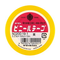 ヤマト　ビニールテープ　19mm×10m　黄　NO200−19−1　1巻