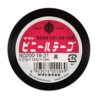ヤマト　ビニールテープ　19mm×10m　黒　NO200−19−21　1巻