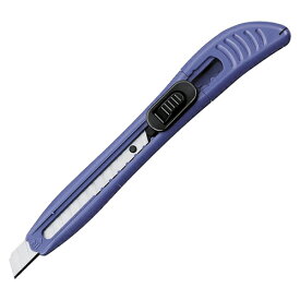 コクヨ　カッターナイフ（標準型・グリップ付）　ユニバーサルデザイン　ブルー　HA－7NB　1本