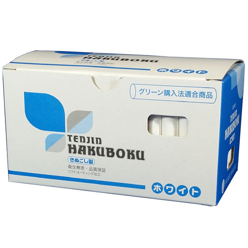日本白墨工業 天神印チョーク（石膏カルシウム製） 白 ＣＨ−１ １箱