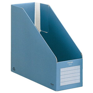 コクヨ ファイルボックスE&S A4フリー型 背幅102mm 青 フ−E455B 1冊