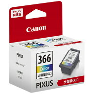 キヤノン　FINE　カートリッジ　BC−366XL　3色一体型（大容量）　4990C001　1個 【送料無料】