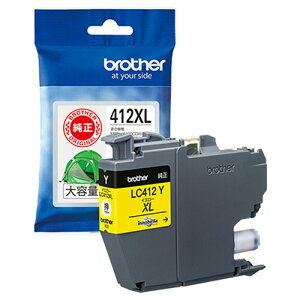 �u���U�[�@�C���N�J�[�g���b�W�@�C�G���[�@��e�ʁ@LC412XLY�@1��