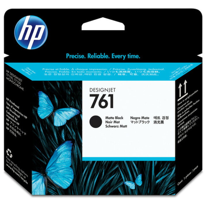 楽天市場】HP HP761 プリントヘッド マットブラック 