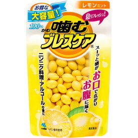 【お取寄せ品】 小林製薬　噛むブレスケア　レモンミント味　パウチ　100粒　1個