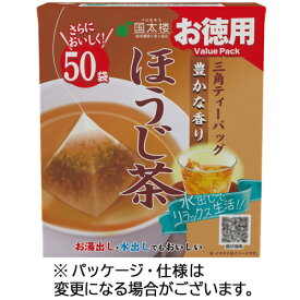国太楼　お徳用　三角ティーバッグ　ほうじ茶　1箱（50バッグ）