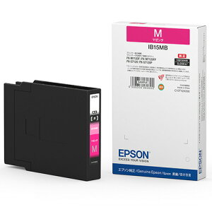 エプソン インクカートリッジ マゼンタ Lサイズ IB15MB 1個 【送料無料】