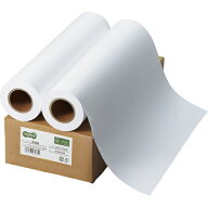 TANOSEE　インクジェット用普通紙　A2ロール　420mm×50m　1箱（2本）
