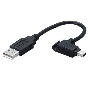 �y����񂹕i�z �G���R���@���o�C��mini�@USB2�D0�P�[�u���@�iA�j�I�X�|mini�iB�j�I�X�@�u���b�N�@0�D1m�@USB�|MBM5�@1��