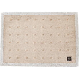 オカ　乾度良好Ag＋　クリーンフット　バスマット　50×70cm　ベージュ　1枚 【送料無料】
