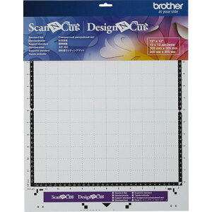 【お取寄せ品】 ブラザー ScanNCut用強粘着カッティングマット 12×12インチ(305×305mm) CAMATSTD12 1枚
