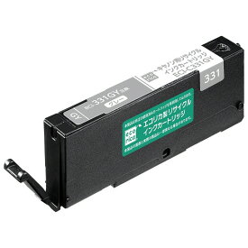 エコリカ　リサイクルインクカートリッジ　グレー（染料）　［キヤノン：BCI−331GY互換］　ECI−C331GY　1個