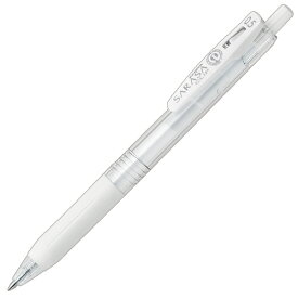 ゼブラ　ジェルボールペン　サラサクリップ　0．5mm　ミルクホワイト　JJ15－MKW　1本