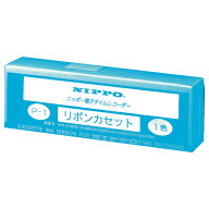 武藤工業　ニッポー　タイムレコーダ用インクリボン　黒　P−1　1個