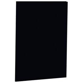 ナカバヤシ　証書ファイル　布クロス　A4　二つ折り　同色コーナー固定タイプ　黒　FSH−A4−D　1冊