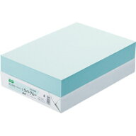 TANOSEE　αエコカラーペーパーII　A4　ライトブルー　1冊（500枚）