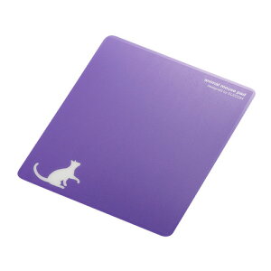 【お取寄せ品】 エレコム レーザー&光学式マウス対応マウスパッド animal mousepad ネコ MP−111E 1枚