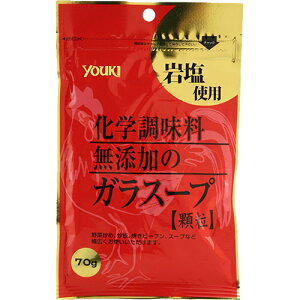 ユウキ食品 やさしい味わいのガラスープ(袋) 70g 1袋