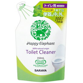 サラヤ　ハッピーエレファント　トイレクリーナー　詰替用　350ml　1個