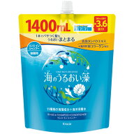 クラシエ　海のうるおい藻　うるおいケアリンスインシャンプー　詰替用　1400mL　1パック