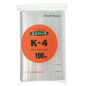 �Z�C�j�`�@���j�p�b�N�@�`���b�N�t�@�|���G�`�����@���R280×�^�e400×����0�D04mm�@K�|4�@1�p�b�N�i100���j