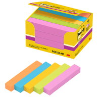 3M　ポスト・イット　エコノパック　強粘着ふせん小　75×14mm　ネオンカラー5色　5601SS−NE　1パック（…