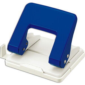 【お取寄せ品】 ライオン事務器 2穴パンチ 20枚穿孔 ブルー BP−20 1台