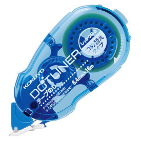 コクヨ　テープのり　ドットライナー　しっかり貼るタイプ　つめ替え用　8．4mm×16m　タ−D400−08N　1個