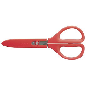 コクヨ　ハサミ（サクサ）　グルーレス刃　刃渡り65mm　赤　ハサ−P280R　1本