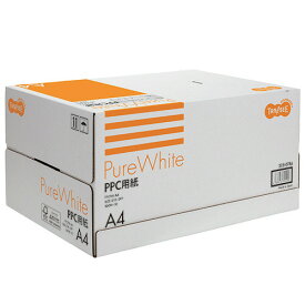 TANOSEE　PPC用紙　Pure　White　A4　フタ無し箱　1箱（5000枚：500枚×10冊） 【送料無料】