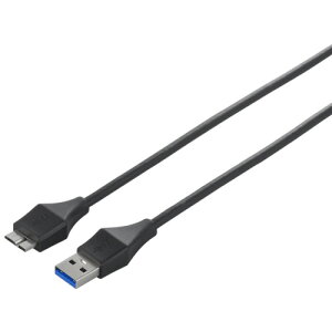 �y����񂹕i�z �o�b�t�@���[�@���j�o�[�T���R�l�N�^�@USB3�D0�@�iA�j�I�X�|micro�iB�j�I�X�@�u���b�N�@2m�@BSUAMBSU320BK�@1�{