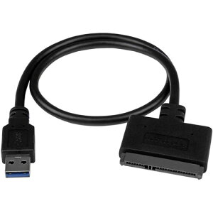 �y����񂹕i�z StarTech�Dcom�@2�D5�^SATA�|USB3�D1�@�A�_�v�^�P�[�u���@USB3�D1�@2�D5�C���`SATA�@SSD�^HDD�Ή��@USB312SAT3CB�@1�{ �y���������z