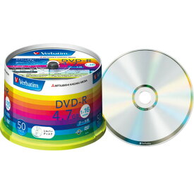 バーベイタム　データ用DVD−R　4．7GB　1−16倍速　ブランドシルバー　スピンドルケース　DHR47J50V1　1パック（50枚）