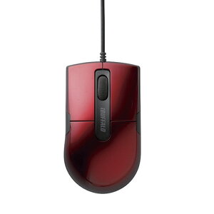 �y����񂹕i�z �o�b�t�@���[�@�L��BlueLED�}�E�X�@�É��@3�{�^���@S�T�C�Y�@���b�h�@BSMBU26SSRD�@1��