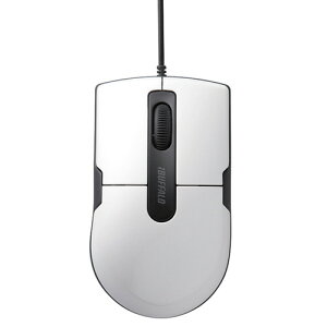 �y����񂹕i�z �o�b�t�@���[�@�L��BlueLED�}�E�X�@�É��@3�{�^���@M�T�C�Y�@�z���C�g�@BSMBU26SMWH�@1��