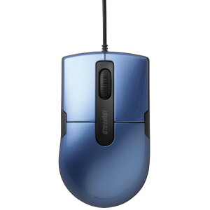 �y����񂹕i�z �o�b�t�@���[�@�L��BlueLED�}�E�X�@�É��@3�{�^���@M�T�C�Y�@�u���[�@BSMBU26SMBL�@1��