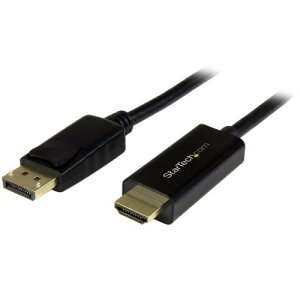 y񂹕iz StarTechDcom@DisplayPort|HDMIϊA_v^P[u@4KΉ@3m@IX^IX@ubN@DP2HDMM3MB@1{ yz