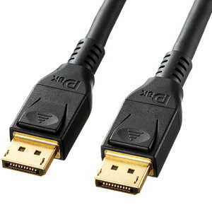 �T�����T�v���C�@DisplayPort�P�[�u���iVer1�D4�j�@�u���b�N�@3m�iRoHS�w��10�����j�@KC�|DP1430�@1�{