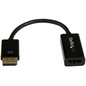 y񂹕iz StarTechDcom@DisplayPort|HDMI@4K@I[fBI^rfI@ANeBuϊA_v^@DP2HD4KS@1 yz